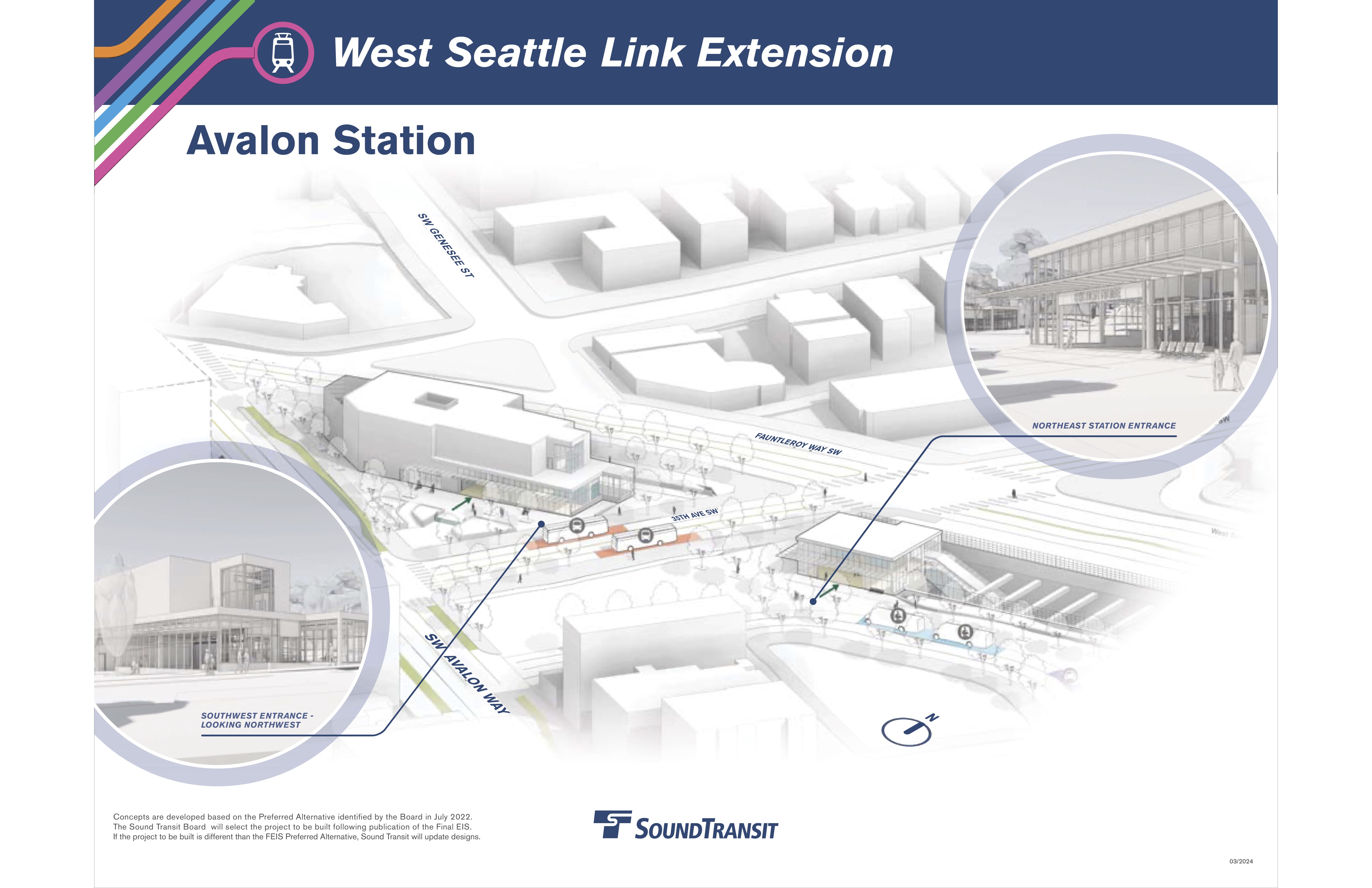 Sound Transit Board to vote on adoption of final route for West Seattle ...